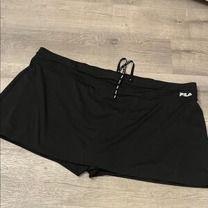 FILA Black Athletic Skort 3X